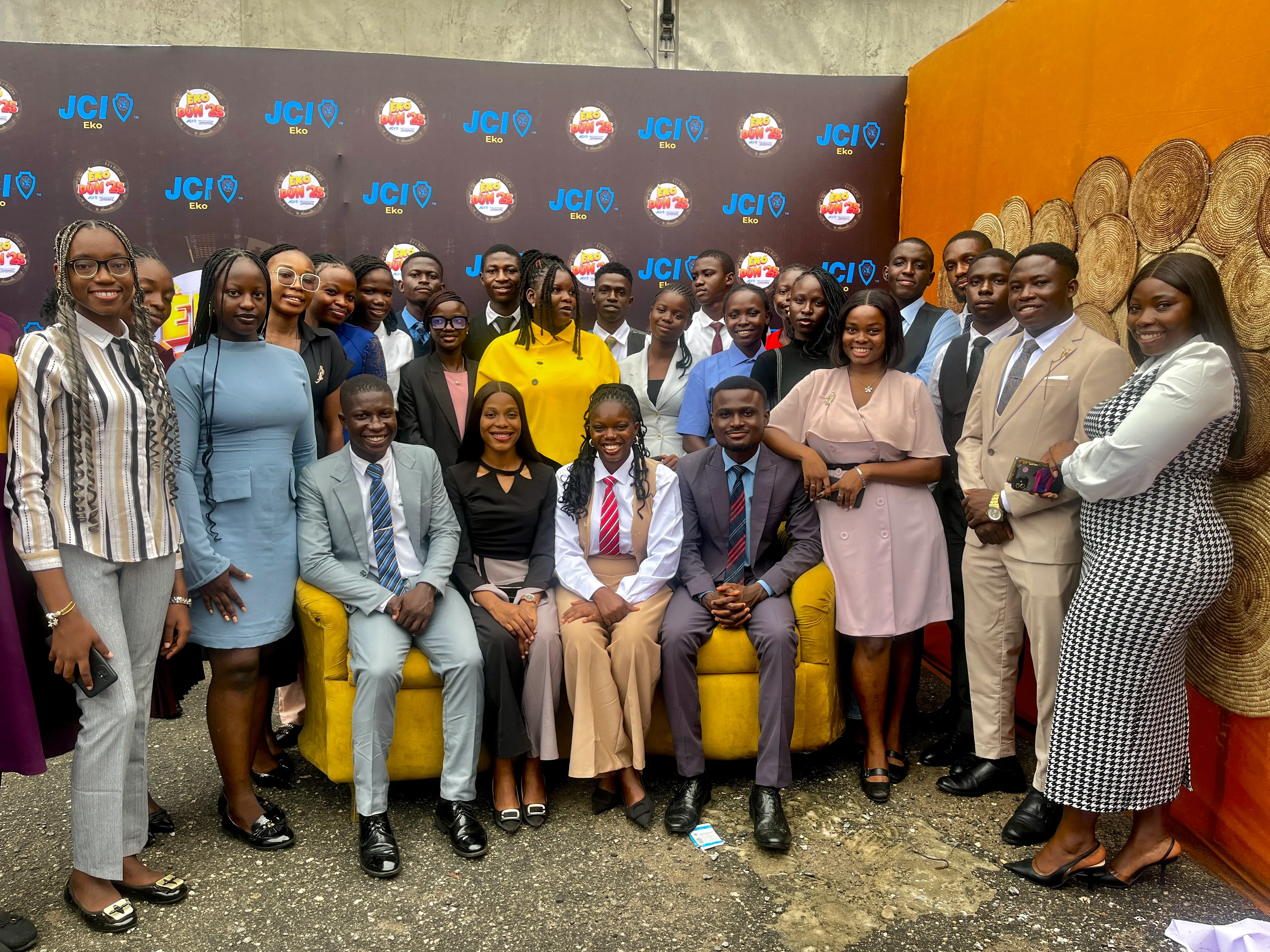 JCIN UNIBEN members at leadership training workshop